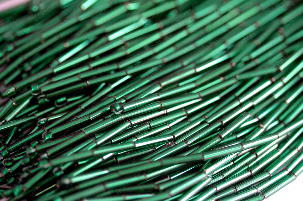 Пучки стекляруса Emerald 9mm прямий